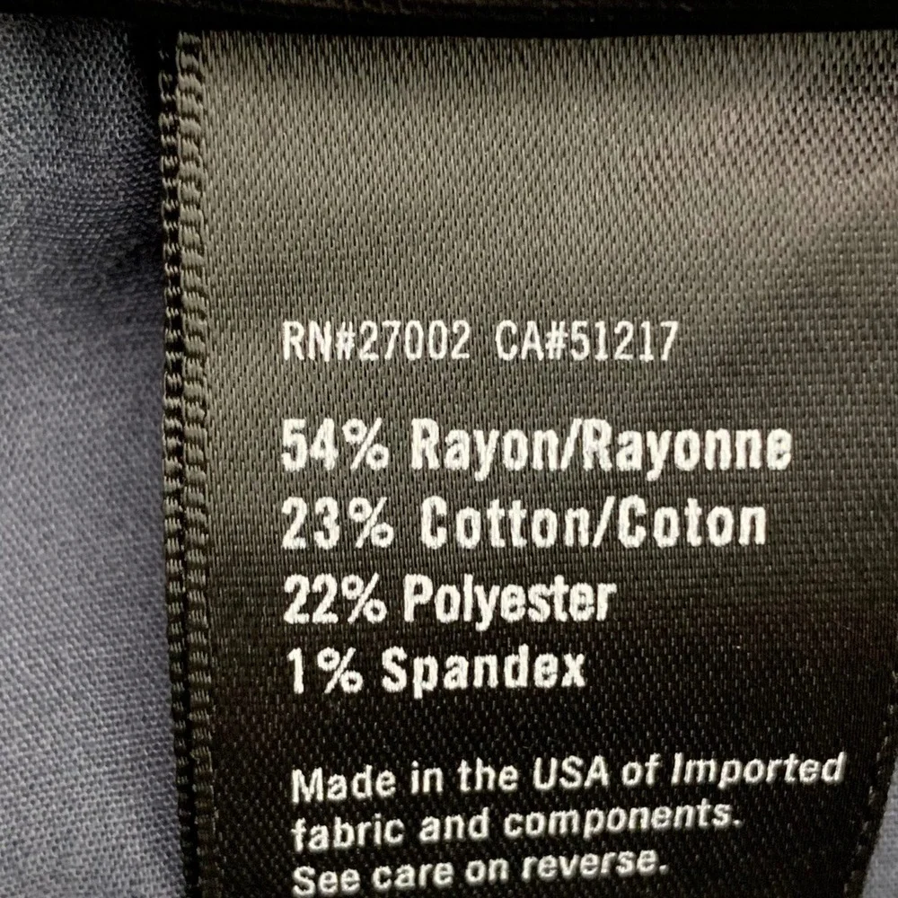 PAIGE Federal Men's 32 Gray Straight Leg Stretch‎ Jeans Made in USA